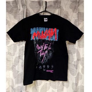 マンウィズアミッション(MAN WITH A MISSION)の未使用新品 ﾏﾝｳｨｽﾞ ライブTｼｬﾂ Mｻｲｽﾞ 黒(ミュージシャン)