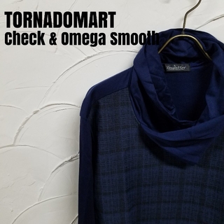 トルネードマート(TORNADO MART)のTORNADOMART/トルネードマート チェックJQ  オメガスムース(Tシャツ/カットソー(七分/長袖))