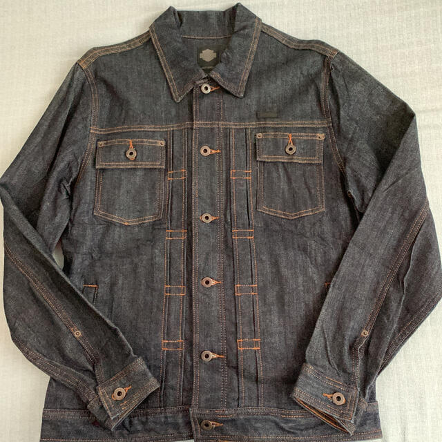 Harley Davidson(ハーレーダビッドソン)のデニムジャケット Gジャン　ハーレーダビットソン メンズのジャケット/アウター(Gジャン/デニムジャケット)の商品写真