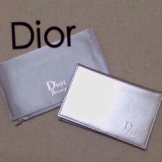 ディオール(Dior)のDior ミラー カード入れにも♡(その他)