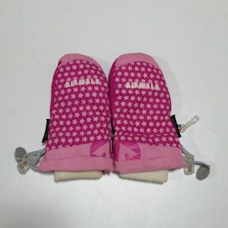 エアウォーク(AIRWALK)のAIRWALK　キッズ手袋　スノーグローブ　雪遊び　ストラップ付(手袋)