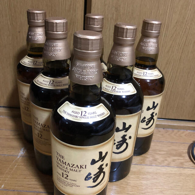 山崎12年 700ml 6本　マイレージあり