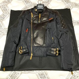 ディースクエアード(DSQUARED2)の⭐️未使用⭐️ディースクエアード2ライダースダウンジャケット⭐️(ダウンジャケット)