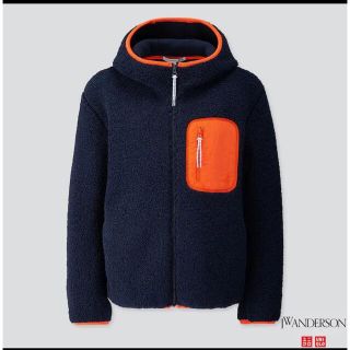 ユニクロ(UNIQLO)のUNIQLO ユニクロ JWANDERSON ボアフリースパーカー(ブルゾン)