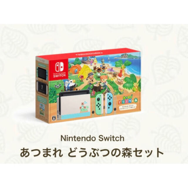 新品未開封　Switch 任天堂 スイッチ 本体 どうぶつの森セット