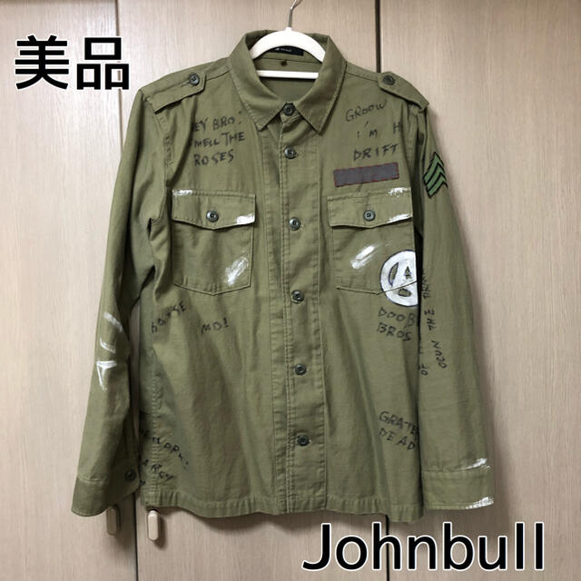 美品 JohnBull ジョンブル ミリタリージャケット ミリタリーシャツ