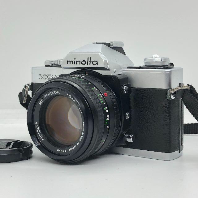 【完動品】Minolta XG-S + 50mm f1.4 フィルムカメラ フィルムカメラ