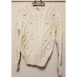 カルヴェン(CARVEN)の値下げ★カルヴェン　ケーブルニット セーター　ローゲージ(ニット/セーター)