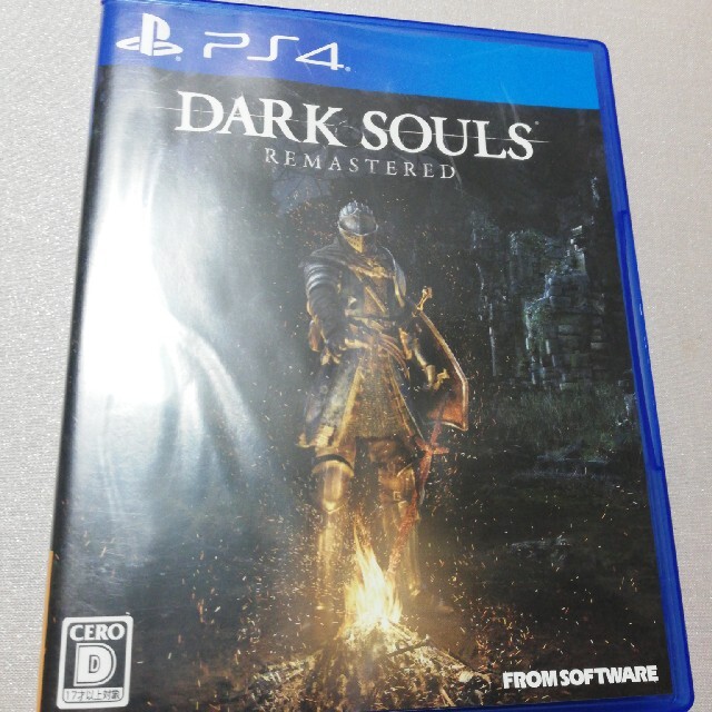 PlayStation4(プレイステーション4)のDARK SOULS REMASTERED（ダークソウル リマスタード） PS4 エンタメ/ホビーのゲームソフト/ゲーム機本体(家庭用ゲームソフト)の商品写真