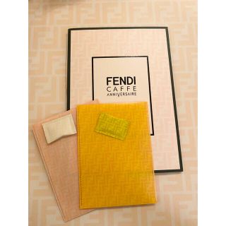 フェンディ(FENDI)の【FENDI CAFFE】マスクケース&コーヒーシュガー(ノベルティグッズ)