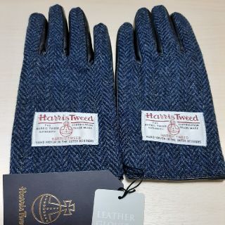 ハリスツイード(Harris Tweed)のハリスツイード　スマホ操作OK! 　革(手袋)