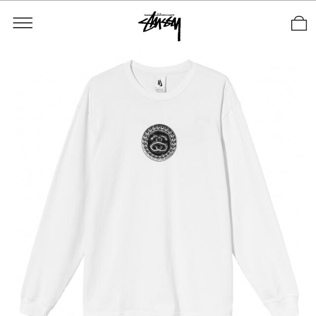 STUSSY / NIKE SS LINK LS TEE - WHITE ナイキ