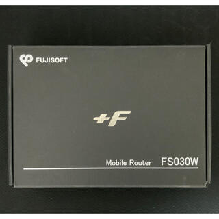 FUJISOFT FS030W 美品 WiFiルーター(PC周辺機器)