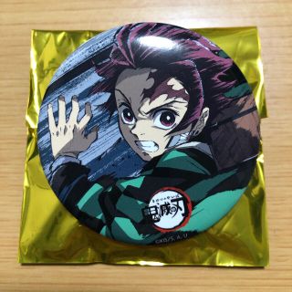 鬼滅の刃　幕間画　缶バッジ　参　竈門炭治郎　全集中展(キャラクターグッズ)