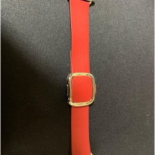 アップルウォッチ(Apple Watch)のAppleWatch スカーレットモダンバックル 40mm  純正(腕時計(デジタル))