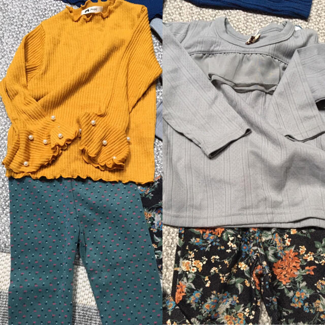 ZARA KIDS(ザラキッズ)の未使用　韓国子供服　女の子　90 秋冬　まとめ　セット　最終価格 キッズ/ベビー/マタニティのキッズ服女の子用(90cm~)(その他)の商品写真