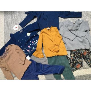 ザラキッズ(ZARA KIDS)の未使用　韓国子供服　女の子　90 秋冬　まとめ　セット　最終価格(その他)