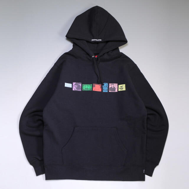 シュプリーム パーカー 黒 - パーカー