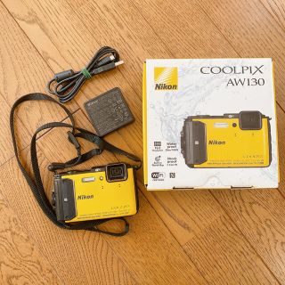 ニコン(Nikon)のNikon　ニコン　デジカメ　防水　COOLPIX AW130(コンパクトデジタルカメラ)