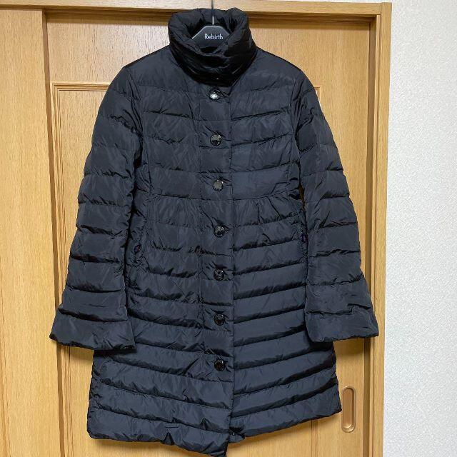 ◇モンクレール MONCLER ダウンコート 0 黒 ブラック H7UfqRfYEa