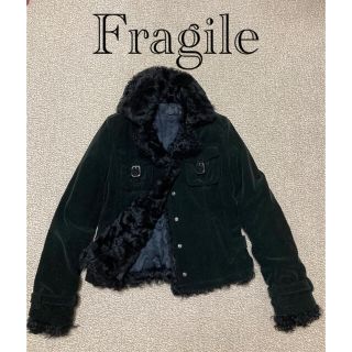 フラジール(FRAGILE)のダウンジャケット　フラジール　fragile M サンヨー　三陽 毛皮(ダウンジャケット)