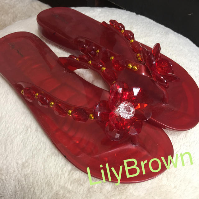 Lily Brown(リリーブラウン)のLilyBrown★ビーチサンダル レディースの靴/シューズ(ビーチサンダル)の商品写真