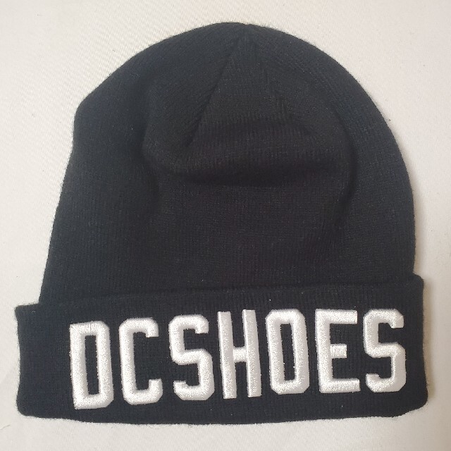 DC SHOES(ディーシーシューズ)のDC☆ディーシー　ビーニー　ロゴニット帽　ブラック メンズの帽子(ニット帽/ビーニー)の商品写真