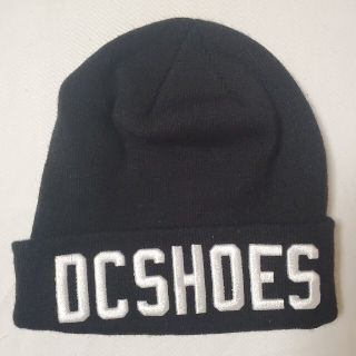 ディーシーシューズ(DC SHOES)のDC☆ディーシー　ビーニー　ロゴニット帽　ブラック(ニット帽/ビーニー)