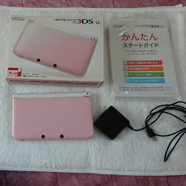 逸品】 ニンテンドー3DS ピンク 美品3DSライトLL - 携帯用ゲーム機本体