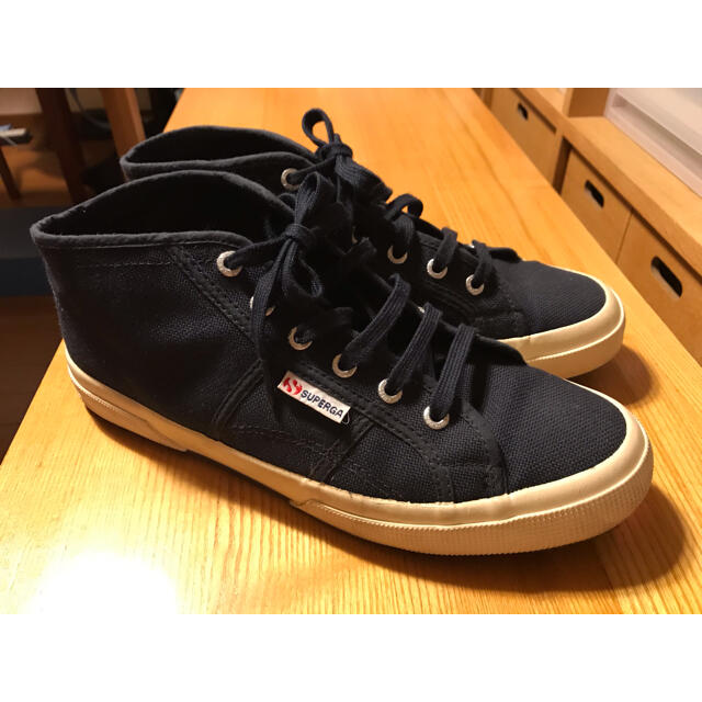 SUPERGA(スペルガ)のSURERGA スペルガ 2754 ミッド ネイビー 43　27.5cm メンズの靴/シューズ(スニーカー)の商品写真