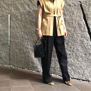 ドリスヴァンノッテン(DRIES VAN NOTEN)の<新品未使用>Dries Van Noten ベルト付きウールタックパンツ (その他)