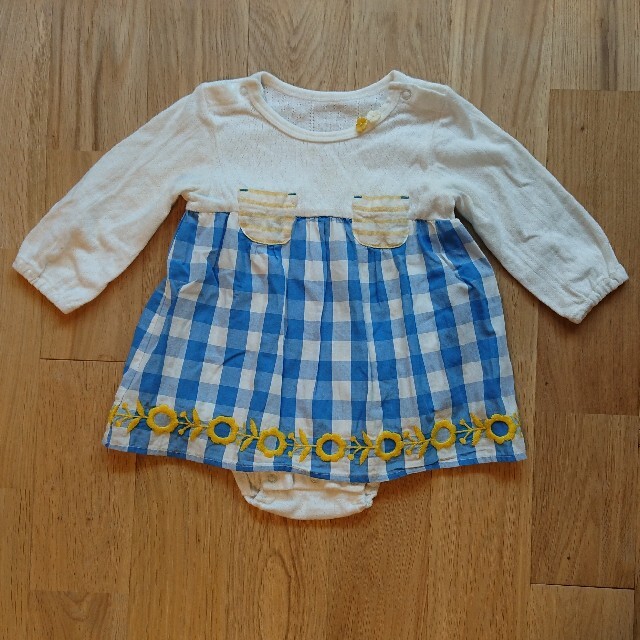 babyGAP(ベビーギャップ)のワンピース スカート ロンパース 70 6～12ヶ月 babyGap キッズ/ベビー/マタニティのベビー服(~85cm)(ワンピース)の商品写真