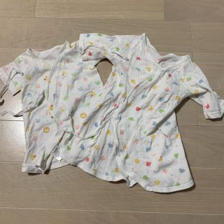 ミキハウス(mikihouse)の50 新生児 ミキハウス 肌着 2枚セット(肌着/下着)