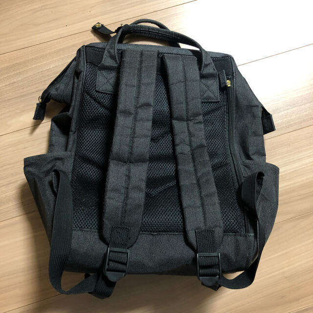 anello(アネロ)のアネロ　リュック黒 レディースのバッグ(リュック/バックパック)の商品写真