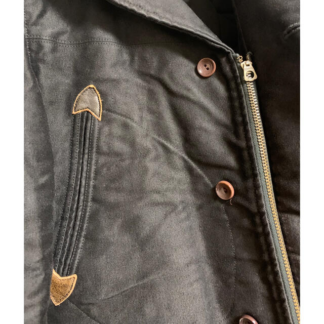 ロストコントロール　ダブルブレステッドカーコート メンズのジャケット/アウター(ピーコート)の商品写真