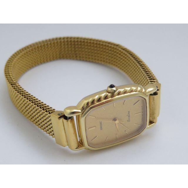 SEIKO Exceline 14K 腕時計 ゴールド 3針 14金 14KTファッション小物
