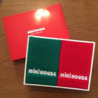 ミキハウス(mikihouse)のミキハウス ハンドタオル2組(タオル/バス用品)