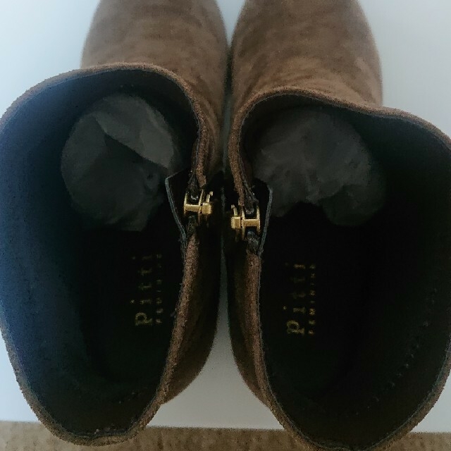 Pitti(ピッティ)の新品ピッティ 茶スエードブーツ レディースの靴/シューズ(ブーツ)の商品写真