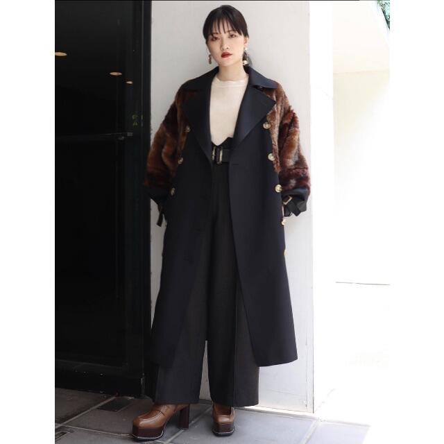MURUA - 最終価格！MURUA 完売ファー切替コート