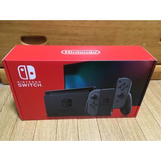 ニンテンドースイッチ(Nintendo Switch)のニンテンドースイッチ　グレー　本体(家庭用ゲーム機本体)