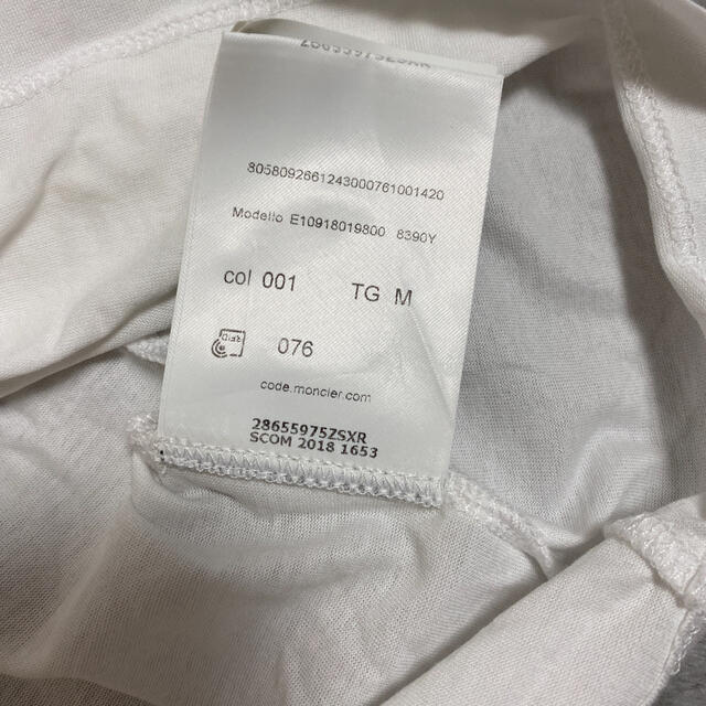 MONCLER メンズTシャツの通販 by みさちゃん's shop｜モンクレールならラクマ - MONCLER(モンクレール) 日本製