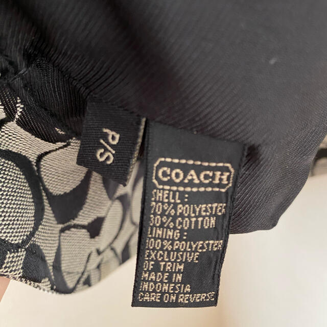 COACH(コーチ)のCOACH  コーチ　帽子　ハット レディースの帽子(ハット)の商品写真