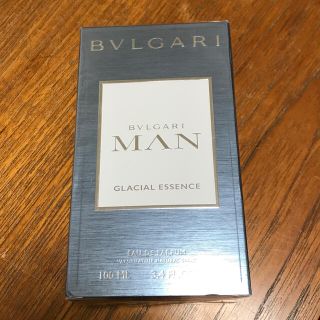 ブルガリ(BVLGARI)の【新品未開封】ブルガリMANグレイシャルエッセンスオードパルファム(香水(男性用))