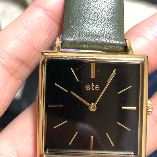 ete(エテ)のete 腕時計　スクエアウォッチ レディースのファッション小物(腕時計)の商品写真