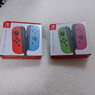 ニンテンドースイッチ(Nintendo Switch)の【751様専用】joy-con(L)ネオングリーン/(R)ネオンピンク(その他)