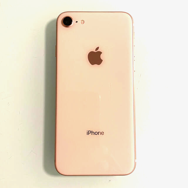 iPhone(アイフォーン)のiPhone8 64GB 本体 ピンクゴールド SIMフリー スマホ/家電/カメラのスマートフォン/携帯電話(スマートフォン本体)の商品写真