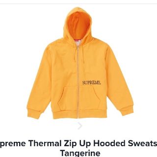 シュプリーム(Supreme)のSupreme Thermal Zip Up Hooded Sweatshirt(パーカー)