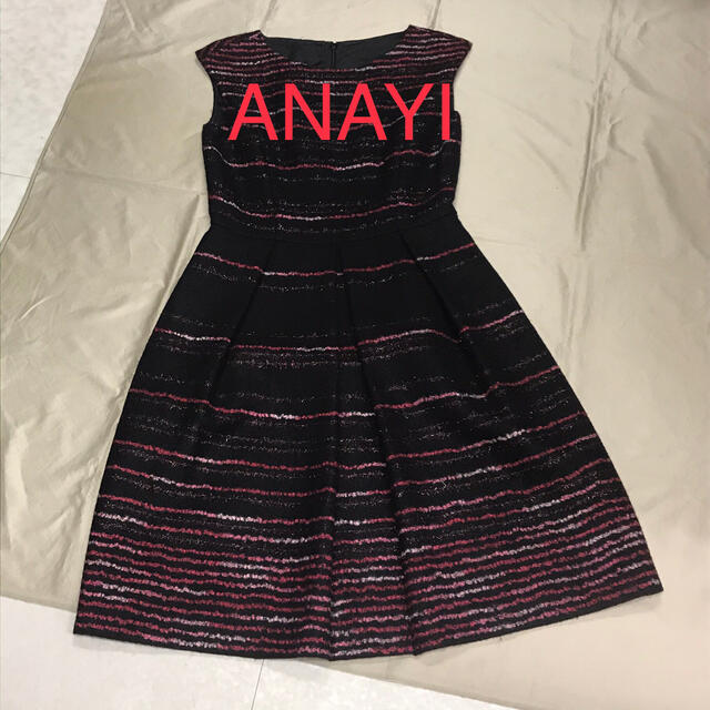 ANAYI(アナイ)の❤︎ 最終値下げ❤︎美品❤︎ ＡＮＡＹＩ　アナイ　ワンピース レディースのワンピース(ひざ丈ワンピース)の商品写真