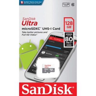 サンディスク(SanDisk)のSanDisk MicroSDカード 128GB 新品 SDSQUNS-128G(その他)