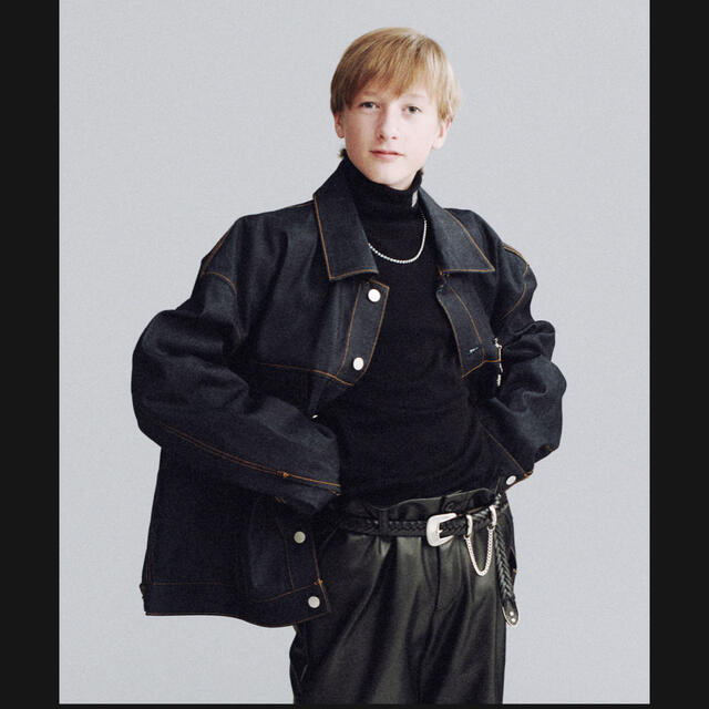 Jieda - JieDa POWER SHOULDER DENIM JACKETの通販 by abc Jieda - JieDa POWER SHOULDER DENIM JACKETの通販 by abc